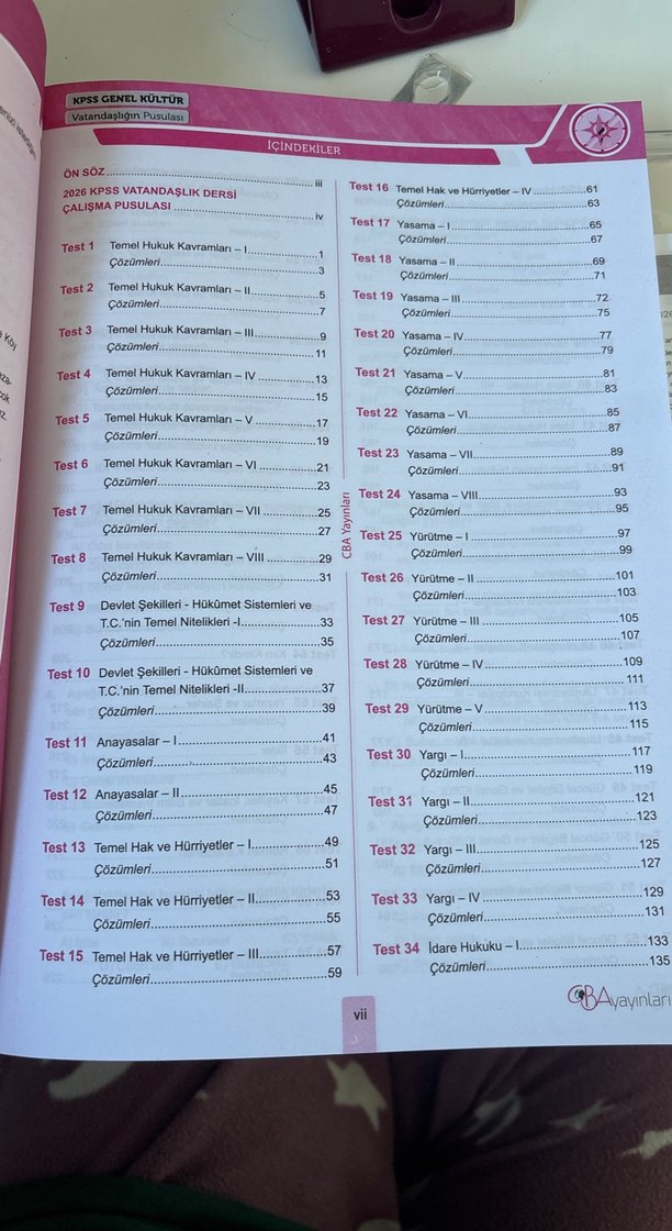 KPSS 2026 Vatandaşlığın Pusulası Soru Bankası - Görsel 2