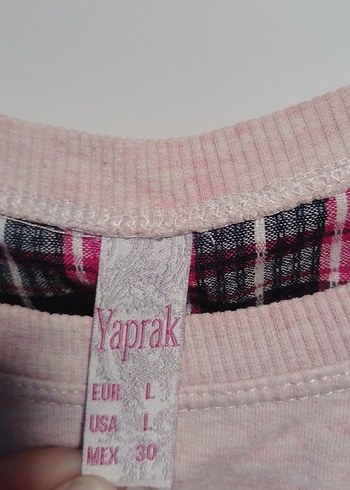 Kız Çocuk Pembe Mickey Baskılı Pamuklu Sweatshirt - Görsel 2