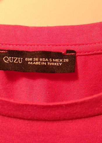 Pembe Parlak krop - Görsel 2