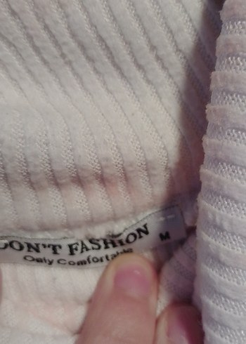 Bej Pamuklu Uzun Kollu Balıkçı Yaka Kazak - Görsel 3