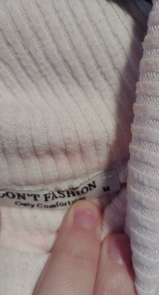 Bej Pamuklu Uzun Kollu Balıkçı Yaka Kazak - Görsel 3