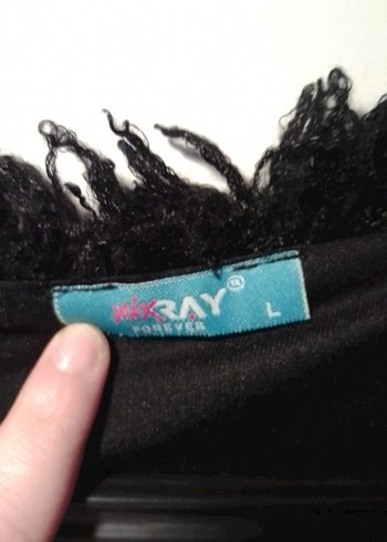 Siyah Tüylü Midi Kadın Yelek - Görsel 2