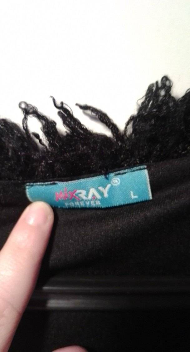 Siyah Tüylü Midi Kadın Yelek - Görsel 2