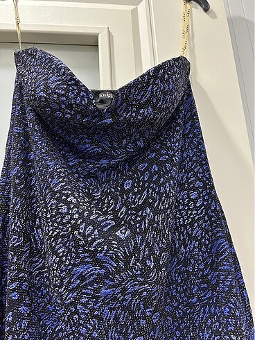 xl Beden Straplez elbise