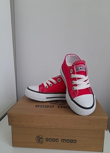 24 Beden FUŞYA Bebek/ Çocuk Converse Spor Ayakkabı