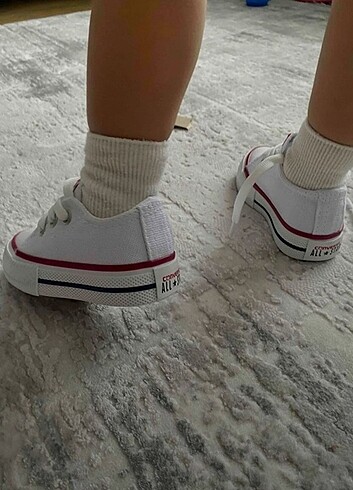 26 Beden Bebek/ Çocuk Converse Spor Ayakkabı