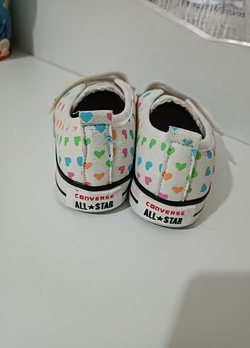 Converse BEYAZ KALPLİ CONVERSE SPOR AYAKKABI