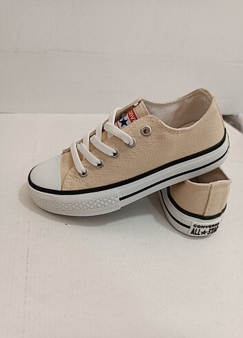 KREM CONVERSE SPOR AYAKKABI 