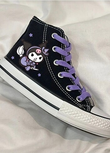KUROMİ BASKI CONVERSE SPOR AYAKKABI