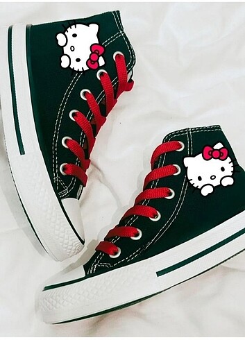 HELLO KITTY BASKI CONVERSE SPOR AYAKKABI
