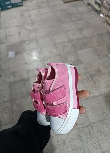 22 Beden pembe Renk Kız bebek çocuk Converse spor ayakkabı