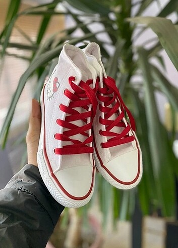 Converse HELLO KITTY BASKI CONVERSE SPOR AYAKKABI