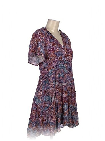 Anthropologie Anthropologie Kısa Elbise %70 İndirimli.