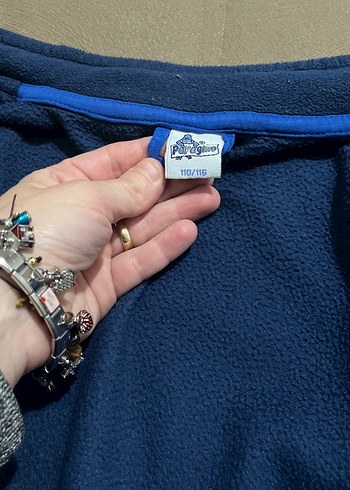 Mavi Erkek Çocuk Fermuarlı Sweatshirt - Görsel 5