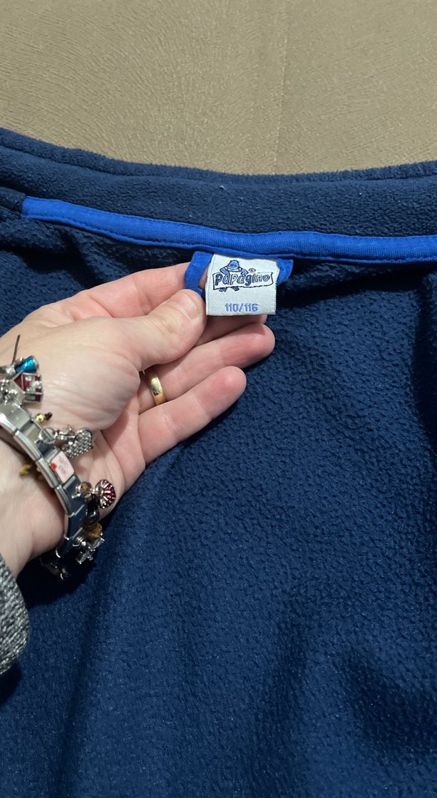 Mavi Erkek Çocuk Fermuarlı Sweatshirt - Görsel 5