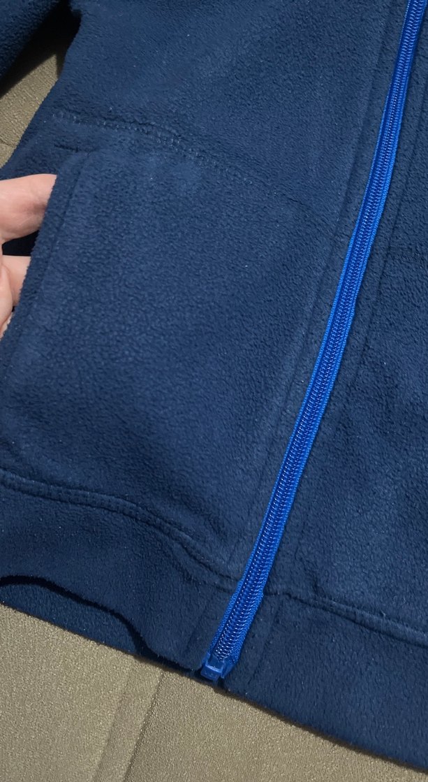 Mavi Erkek Çocuk Fermuarlı Sweatshirt - Görsel 3