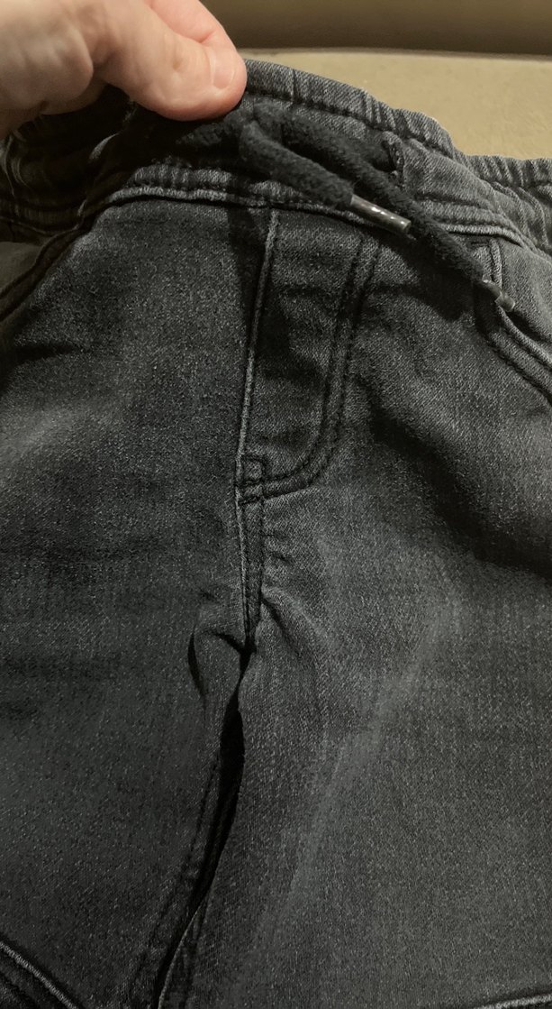 Erkek Çocuk Gri kot Pantolon - Görsel 3