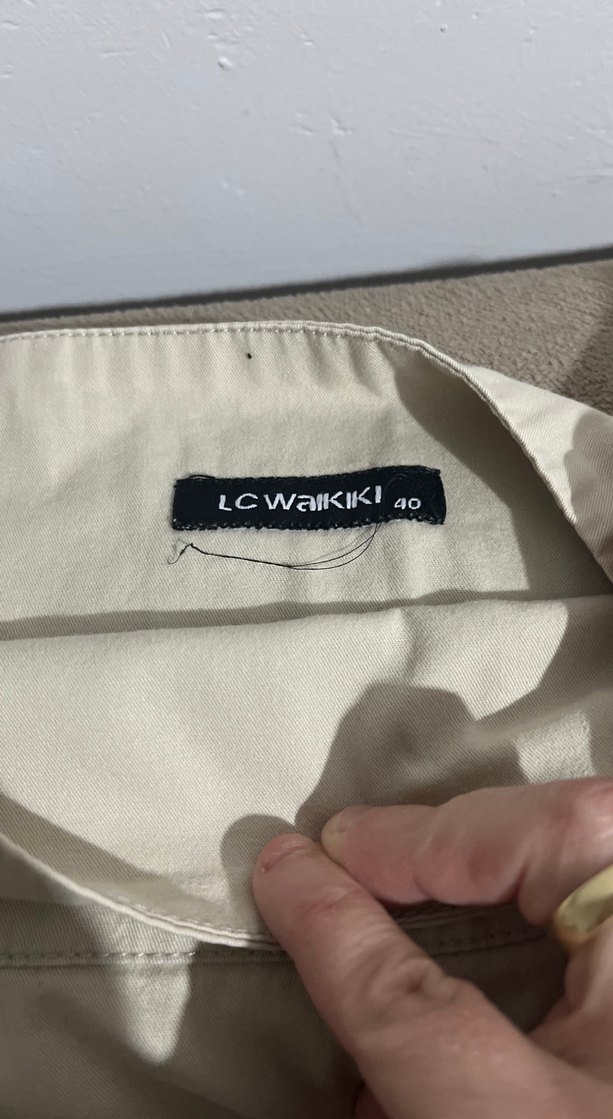 Beyaz Pilili Midi Mini Etek - Görsel 2