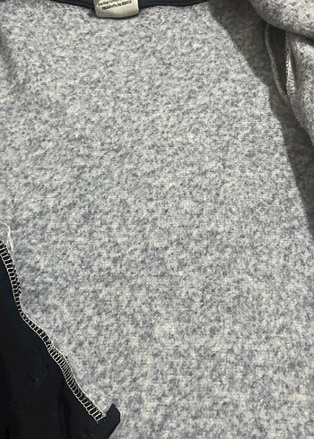 Gri Kapüşonlu Fermuarlı Erkek Ceketi - Görsel 4