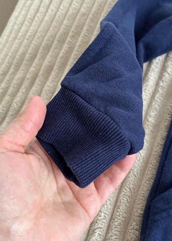 Erkek Çocuk Kapüşonlu Mavi Sweatshirler - Görsel 5