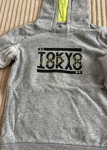 Erkek Çocuk Kapüşonlu Mavi Sweatshirler - Görsel 6