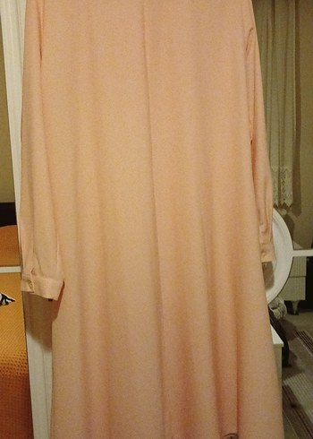 Bej Uzun Kollu Salaş Kadın Tunik - Görsel 9