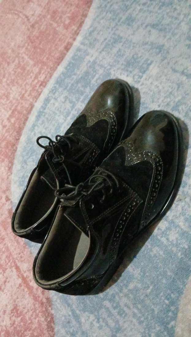 Klasik Siyah Erkek Çocuk Özel Ayakkabı bu fiyata yok kaçırmayın - Görsel 2