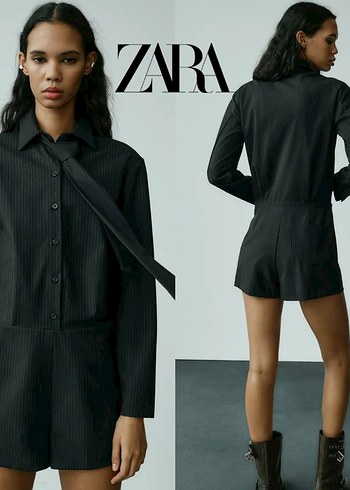m Beden ZARA Kadın Mini Tulum
