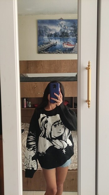 Anime sweatshirt kazak 