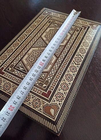 Ahşap Sedef İşçilikli Kutu - Görsel 5