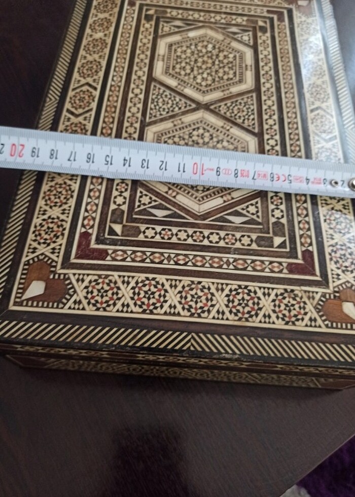 Ahşap Sedef İşçilikli Kutu - Görsel 3