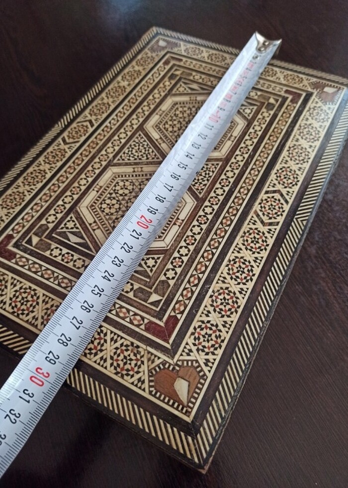 Ahşap Sedef İşçilikli Kutu - Görsel 5