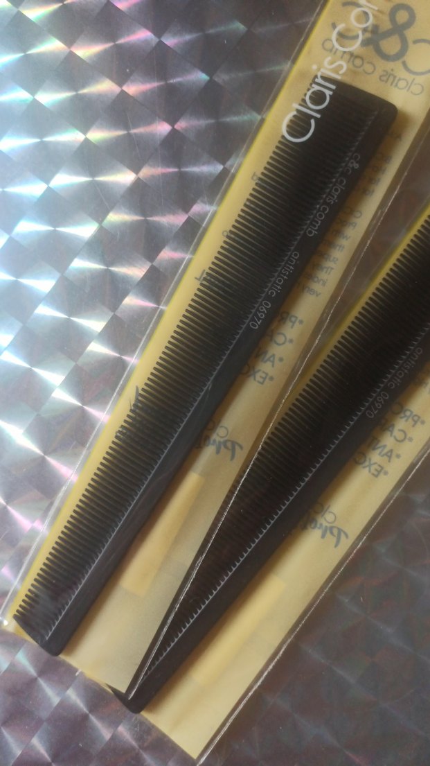 C&C Siyah Kuaför Tarağı 2 paket (06970) - Görsel 2