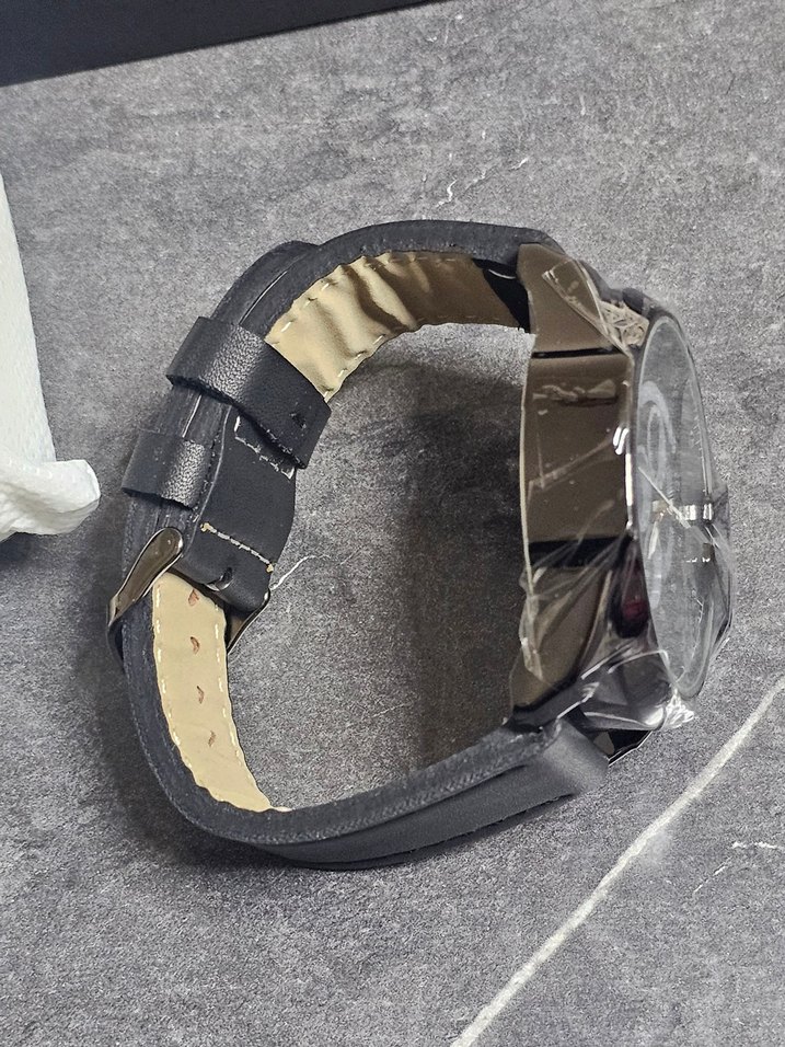 Siyah Erkek Kol Saati - Görsel 4