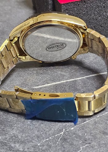 Altın Renk Erkek Saat - Görsel 3