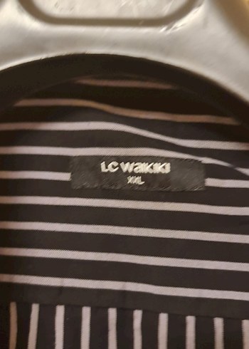 Siyah Çizgili Uzun Kollu Erkek Gömlek - Görsel 3