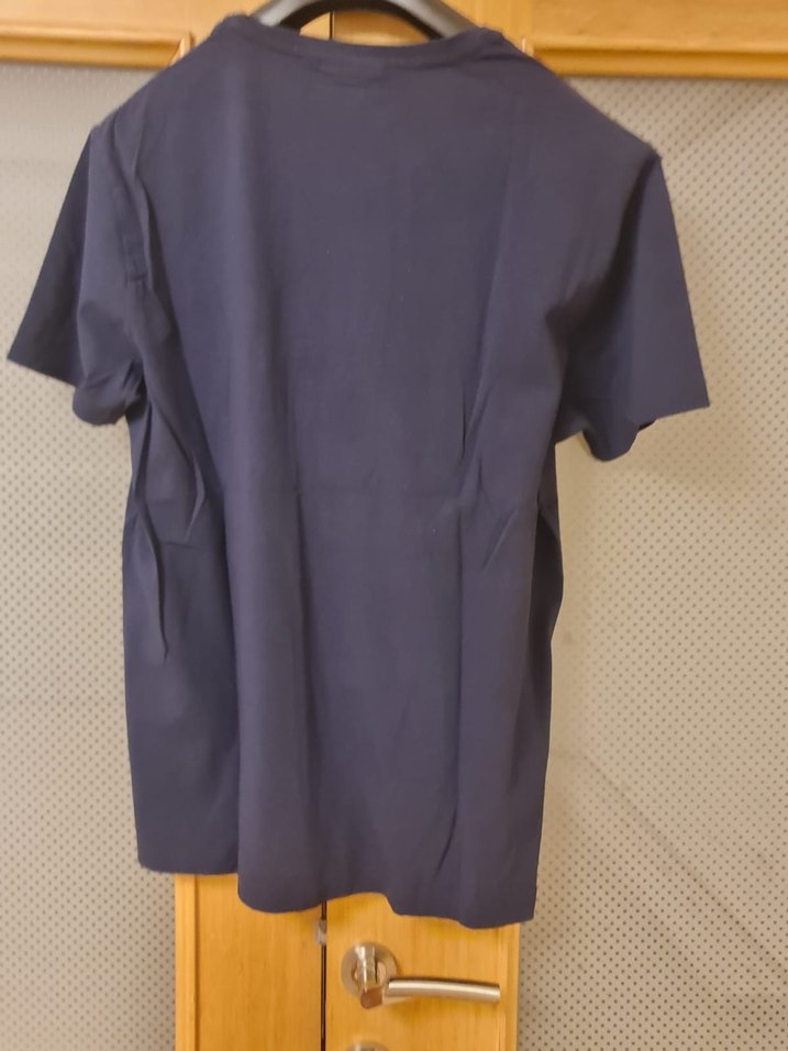 Lacoste Lacivert Baskılı Kısa Kollu Erkek Tişört - Görsel 2