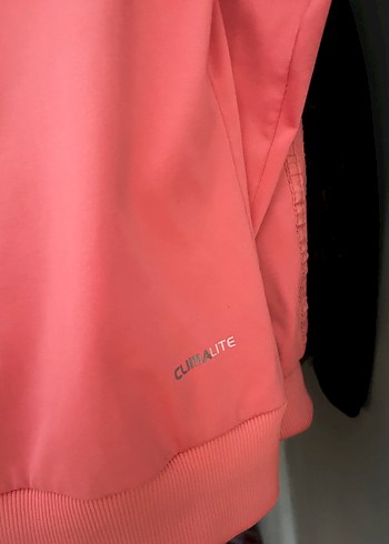 Pembe Kadın Fermuarlı Spor hırka üst - Görsel 7
