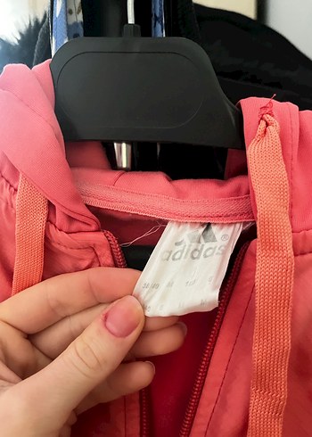 Pembe Kadın Fermuarlı Spor hırka üst - Görsel 5