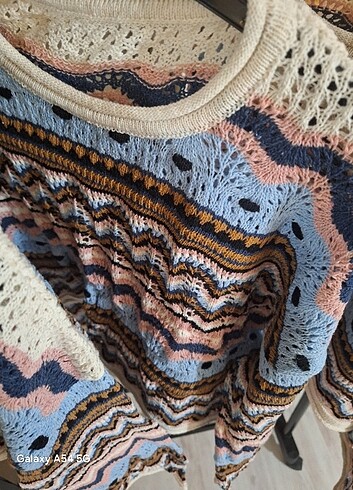 LC Waikiki Örgü crop kazak