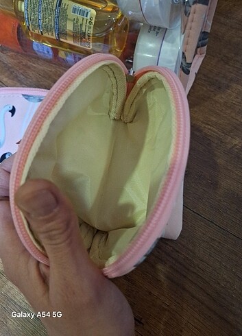Beden pembe Renk 3 lü set makyaj organizer