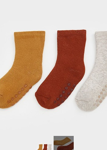 Erkek Çocuk 3 lü kışlık Soket Çorap - Görsel 8