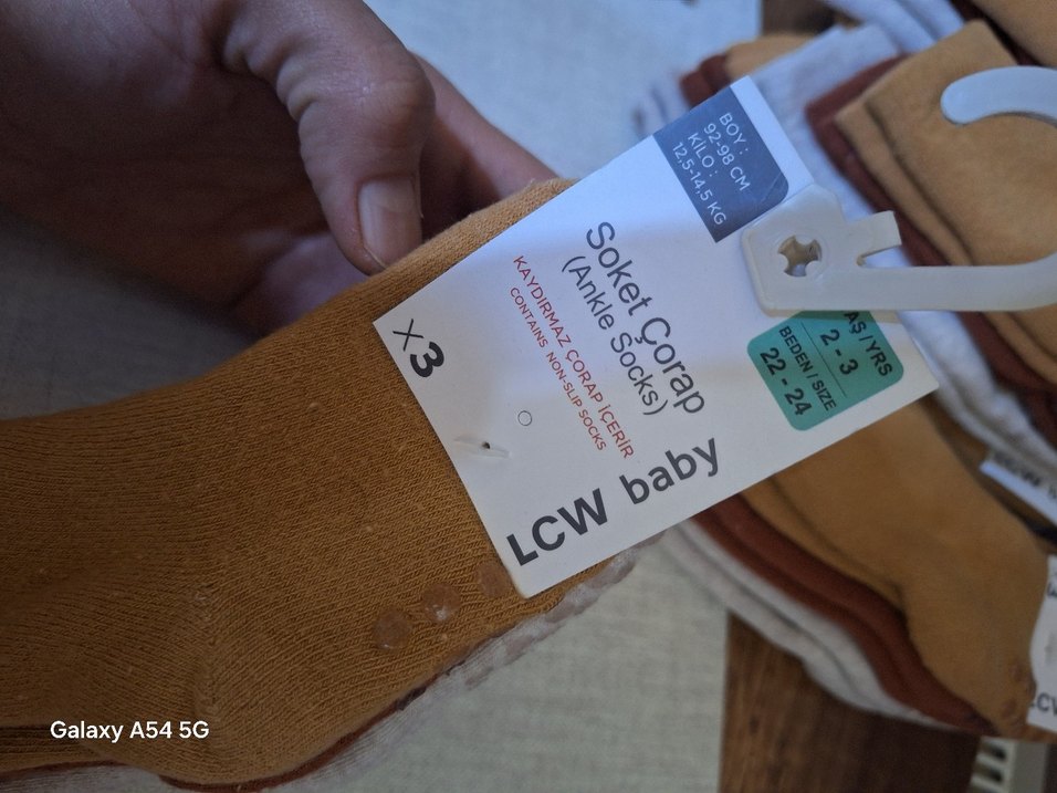 Erkek Çocuk 3 lü kışlık Soket Çorap - Görsel 2