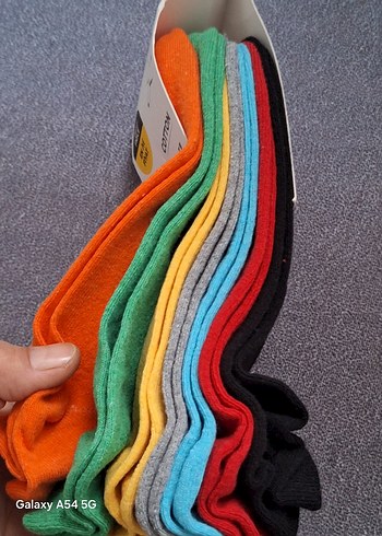 7 li patik çorap 38-40 numara - Görsel 3