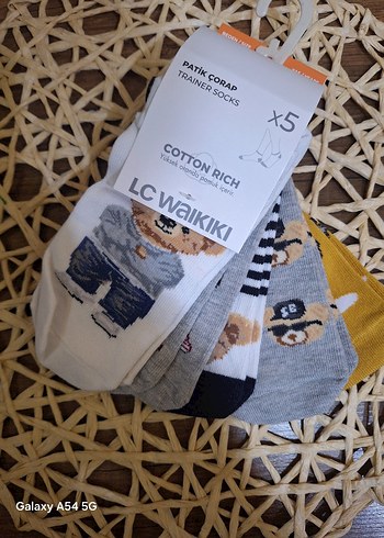 Çocuk kışlık kaldırmaz taban çorap 4 lü - Görsel 5