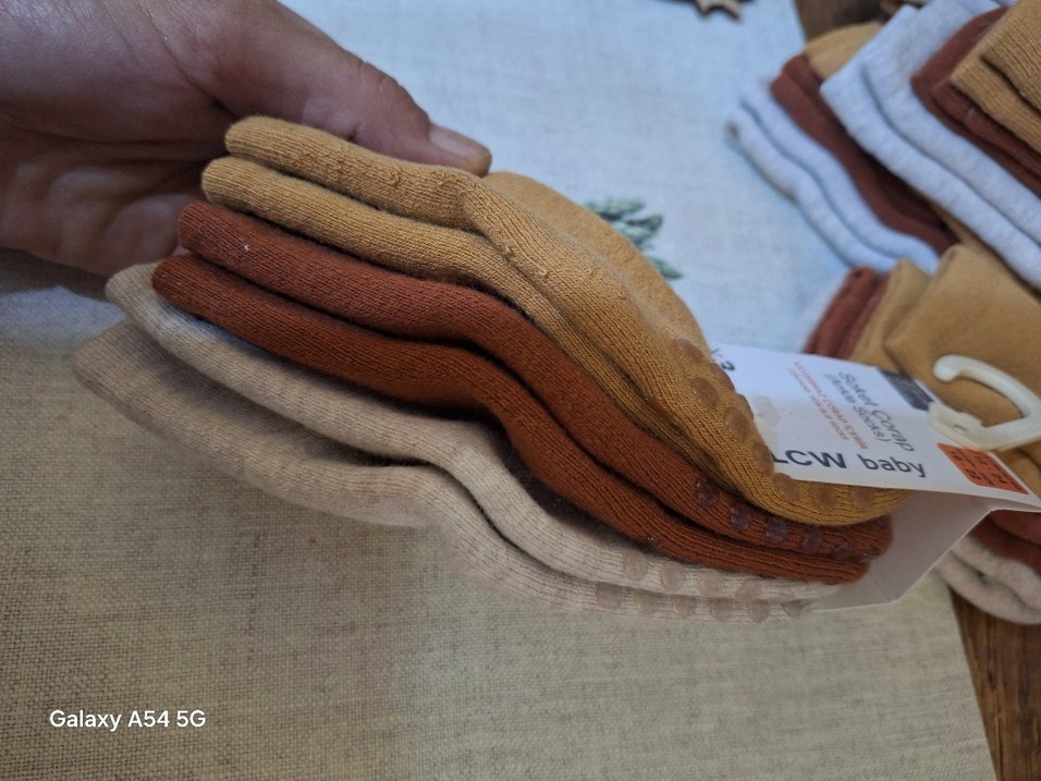 LCW Baby 3 lü kışlık  yün çorap - Görsel 3