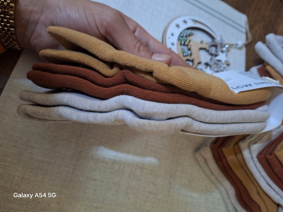 LCW Baby 3 lü kışlık  yün çorap - Görsel 5