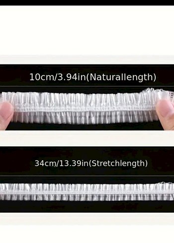 100 Adet gıda Saklama Poşeti lastikli - Görsel 3