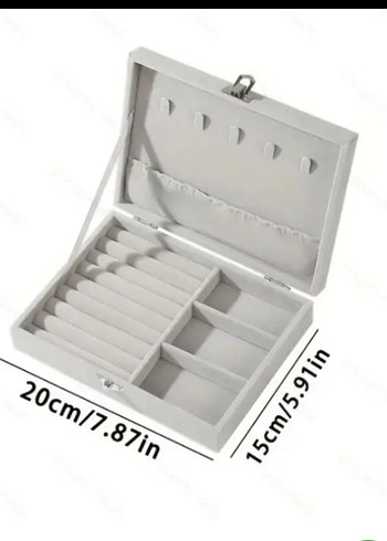 SUNİ DERİ Takı Kutusu - Görsel 9