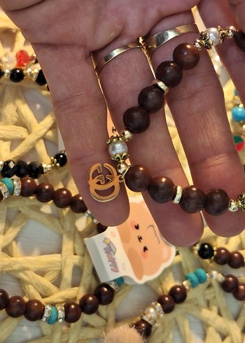 Renkli Boncuklu Bohem Bileklik - Görsel 8